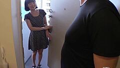 New neighbor tea ceremony teacher miyasaka ran arrives next door
