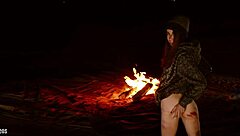 anal virgin brooke johnson bound in desert for rough ass training paddling