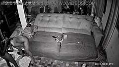 Real couple rents hotel unaware of hidden orgasm cameras