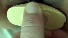 asian wife slut pounded hard with buttplug and toys