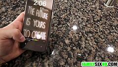 Redhead Stepsis Craves Stepbro's Cock Sucking and Fucking