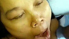 Asian Amateur Sucking Huge Cock Deep