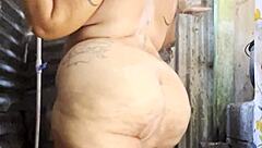 i shower public restroom groping big tits wet pussy dripping