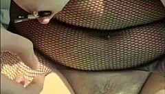 Hairy pussy milf squirts from big dildo anal orgasm dirty talk