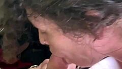 streetwalker rides dick reverse cowgirl in truck then takes huge ass load