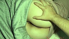 curvy milf rides my big cock cowgirl during storm!