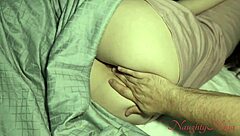 curvy milf rides my big cock cowgirl during storm!