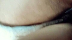 hairy pussy rubbed by hardening cock in missionary