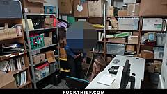 Catholic Teen Fucked Hard For Shoplifting By Cop!