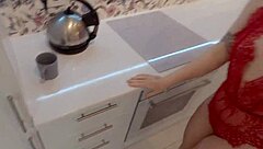 she takes rough kitchen pounding like a good sub