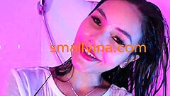 Seductive Thai Teen Strips Nude in Steamy Shower Dance!