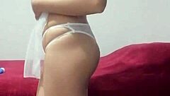 nalgona hayami's see-through lingerie masturbation drives wild lust!