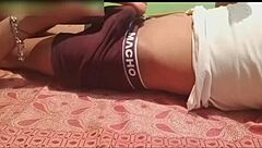 Bold Desi Indian Footjob Pounds Cocks