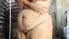 i shower public restroom groping big tits wet pussy dripping