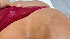 Colombian stepdaughter's gaping ass looks amazing after hardcore anal stretching