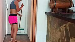 Calvohot70 bends over kitchen slut for hard pounding