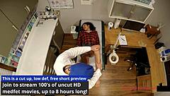 this exam's just a formality, right? yasmine woods teases in heels