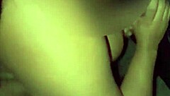 wife rubs black cock raw on pussy at gloryhole swing house