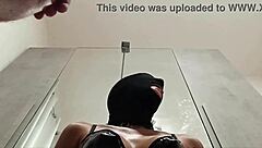 bound milf takes deepest throat fuck bondage ever!