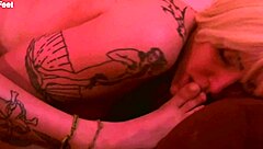 Blonde brunette hairy pussy licking feet toes armpit fetish cunilingus