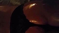 Oiled amateurs anal assfucking wet creampie pounding session