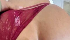 Colombian stepdaughter's gaping ass looks amazing after hardcore anal stretching