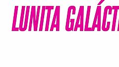 Lunita galactica endures intense 2-on-1 anal casting squirting