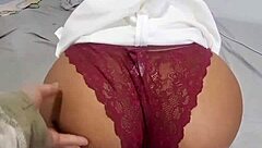 Colombian stepdaughter's gaping ass looks amazing after hardcore anal stretching