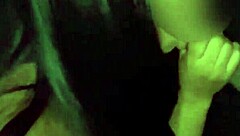 wife rubs black cock raw on pussy at gloryhole swing house