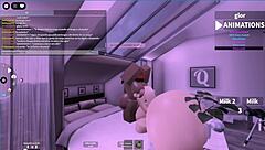 Lesbian Latina Pounds Black Futa In Hardcore Sex