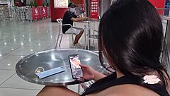 Date Stranger Mall Fuck Ends in Public Toilet Pounding Savannah Watson