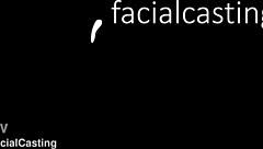 zuzu sweet grins through casting facial cumshot finale