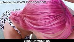 Siri Dahl sexy milf delivers intense pov blowjob video