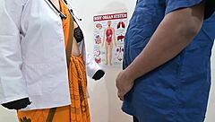 doctor, you shocked by this huge black cock flashing?