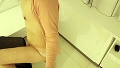 stuffing big cock deep in unfaithful latina friend's juicy ass