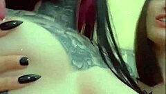 Naughty Asian teen rides cowgirl anal toys big tits