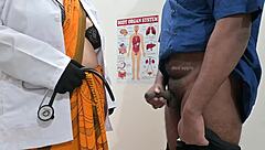 doctor, you shocked by this huge black cock flashing?