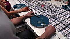 summer heat builds as redhead teen massages into hardcore bliss