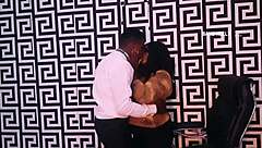 secretary bends over desk fucking employee for promotion