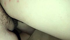 watching tv turns into tight pussy creampie with latina