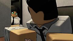 wanna fill this office pussy with my cock