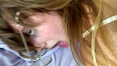 best friend sneaks into bed for creampie fun