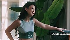 Tiny Asian Student Seduces Professor in Full Interracial Tryst
