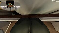 wanna fill this office pussy with my cock