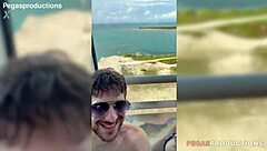 Lili Cocksinhell Rides Dave March Cock Outdoors
