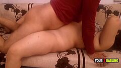 naughty chubby indian milf rides tinder cock hungrily homemade