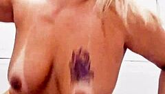 i crave shoving dildo deep in milf pussy bathroom