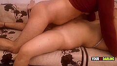 naughty chubby indian milf rides tinder cock hungrily homemade