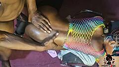 Juicy Bubble Butt Pounded Hard By African BBC - Cum Watch Pt2!