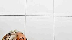 i crave shoving dildo deep in milf pussy bathroom